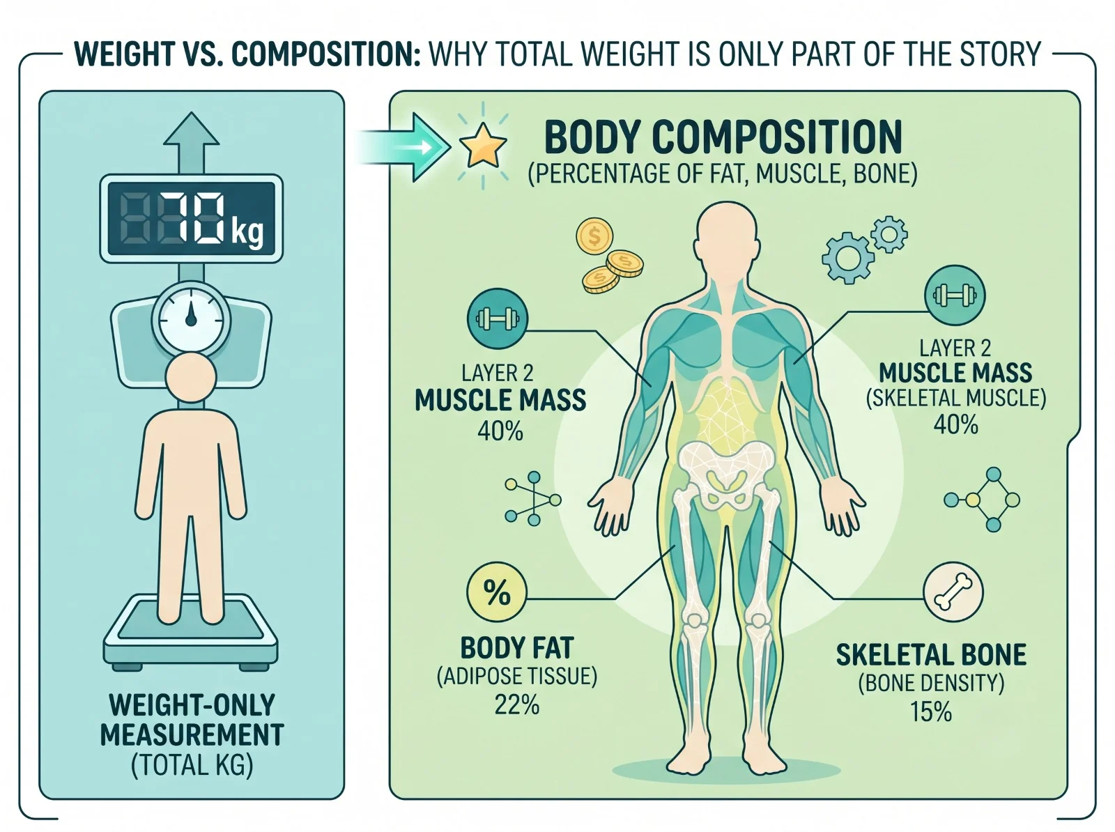 Body Composition: More Than a Number on the Scale